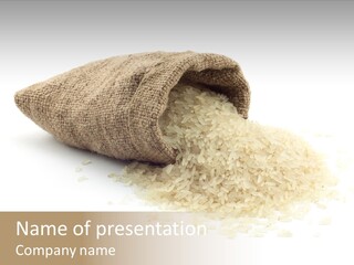 Cloth Macro Grain PowerPoint Template