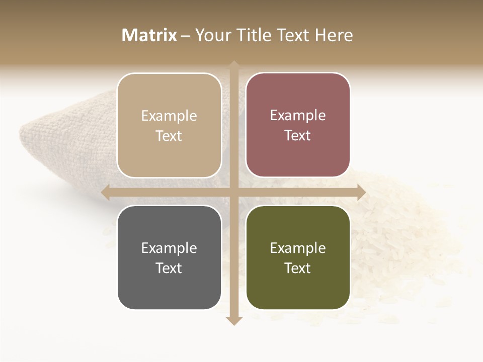 Cloth Macro Grain PowerPoint Template