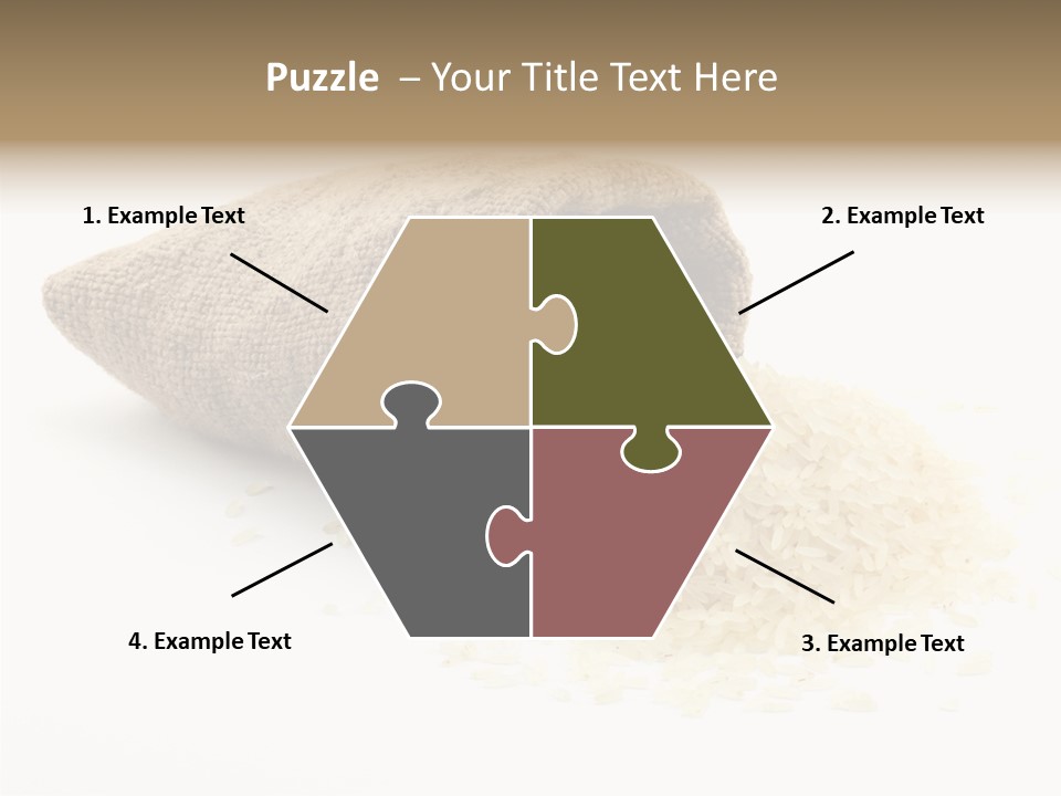 Cloth Macro Grain PowerPoint Template