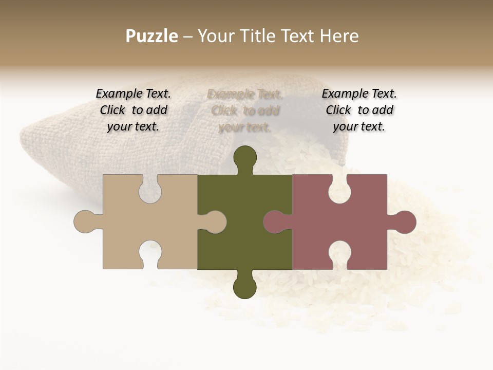 Cloth Macro Grain PowerPoint Template