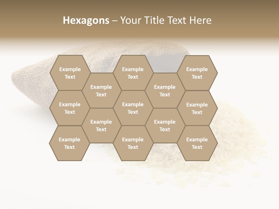 Cloth Macro Grain PowerPoint Template