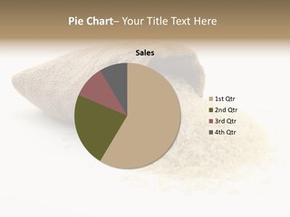 Cloth Macro Grain PowerPoint Template