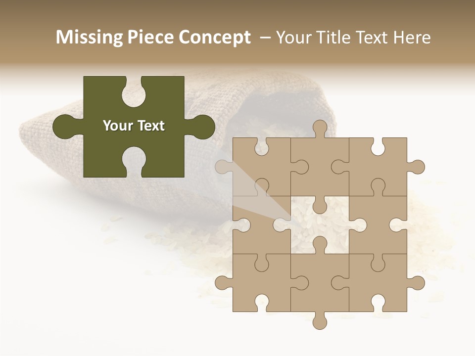 Cloth Macro Grain PowerPoint Template