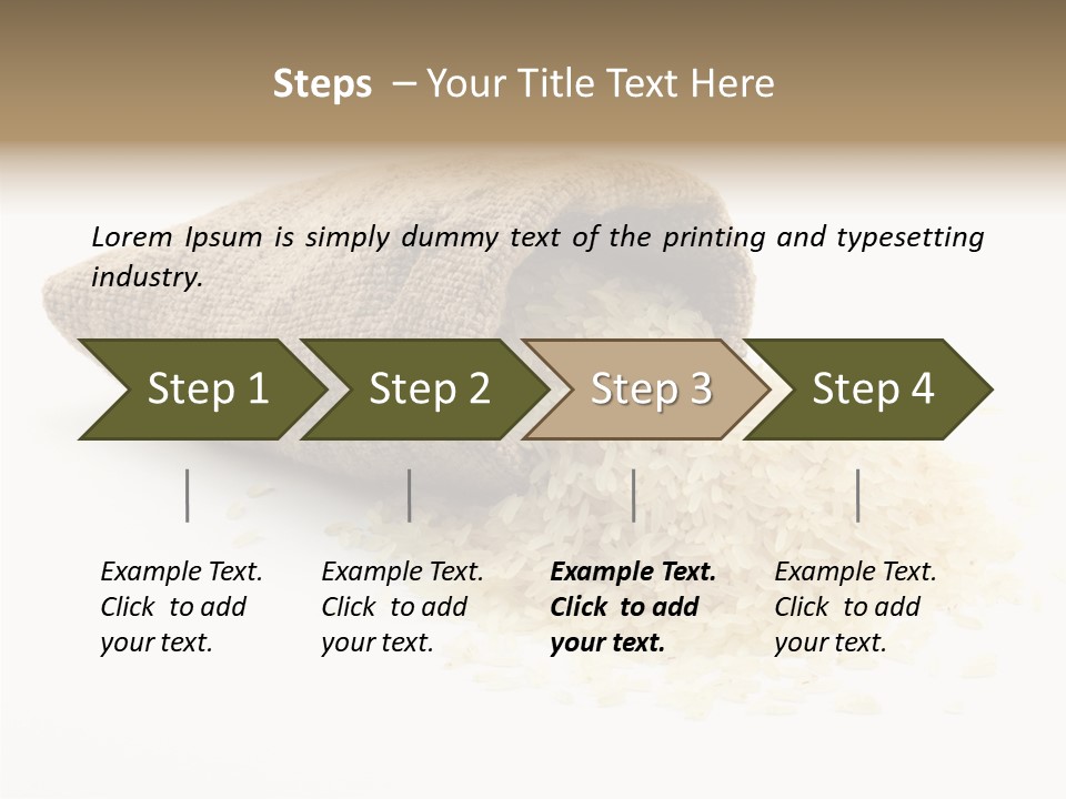 Cloth Macro Grain PowerPoint Template