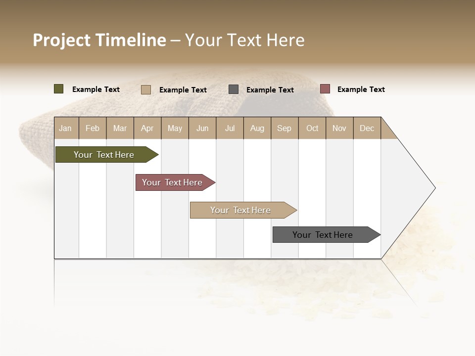 Cloth Macro Grain PowerPoint Template