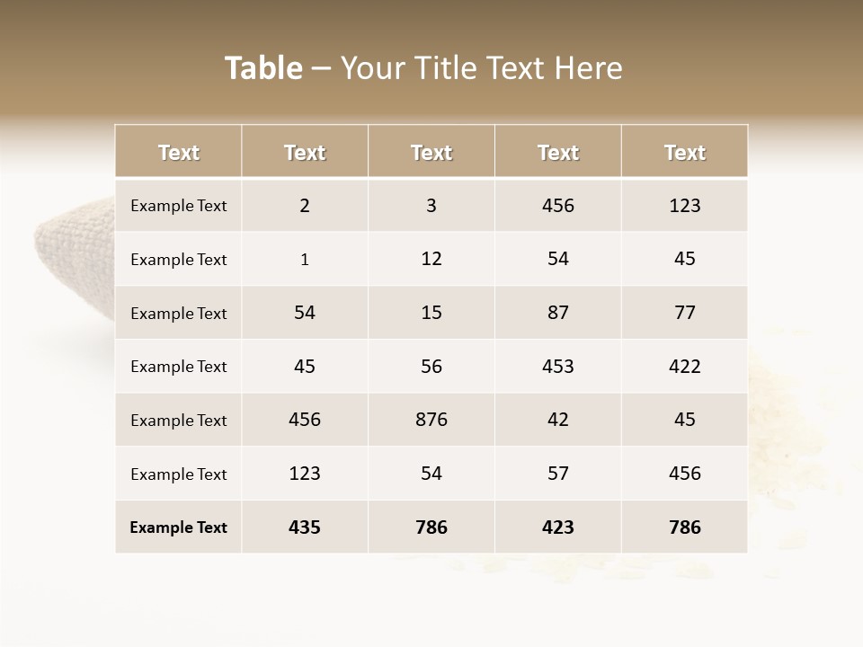 Cloth Macro Grain PowerPoint Template