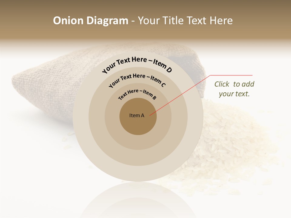 Cloth Macro Grain PowerPoint Template