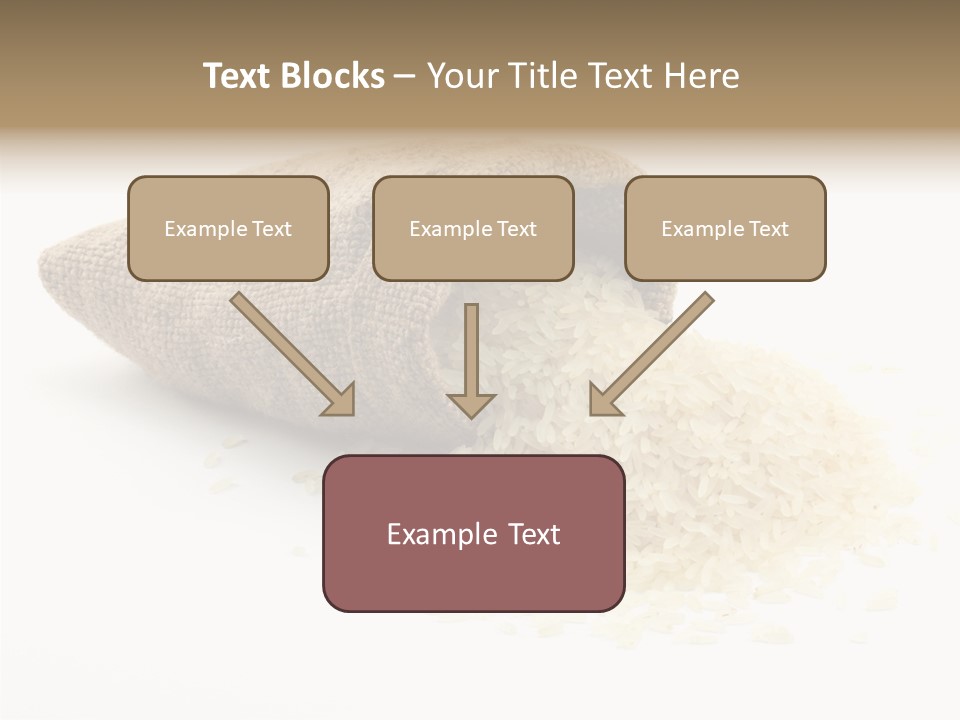 Cloth Macro Grain PowerPoint Template