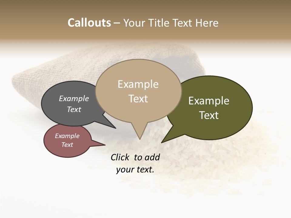 Cloth Macro Grain PowerPoint Template