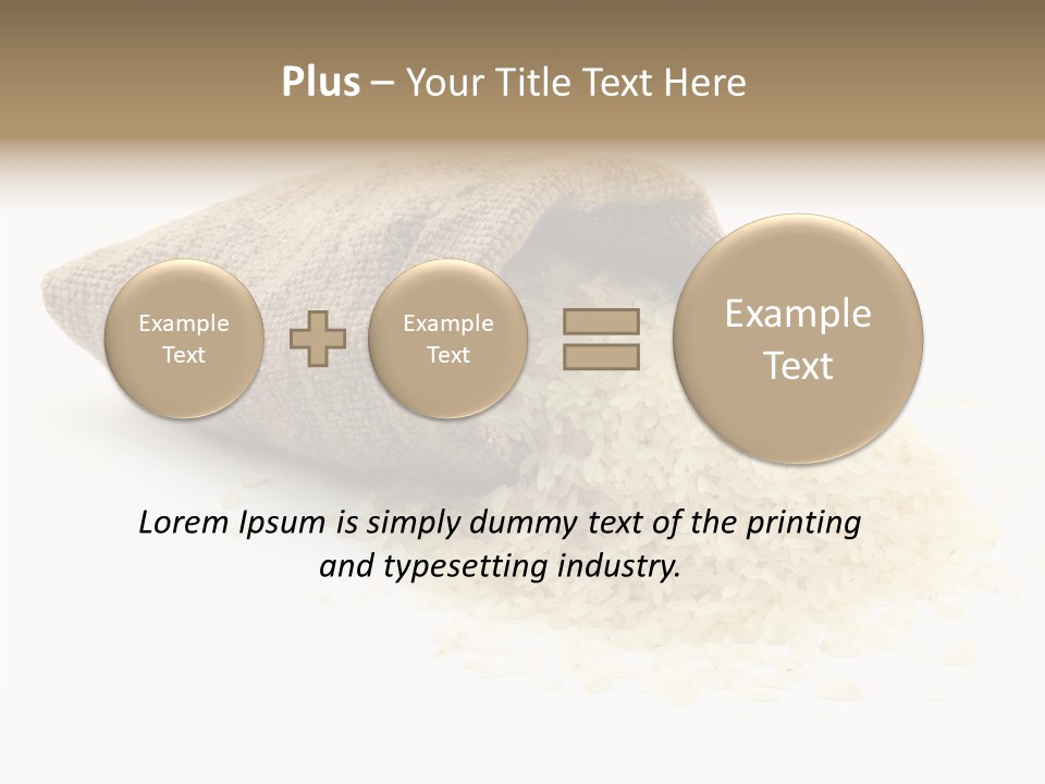 Cloth Macro Grain PowerPoint Template