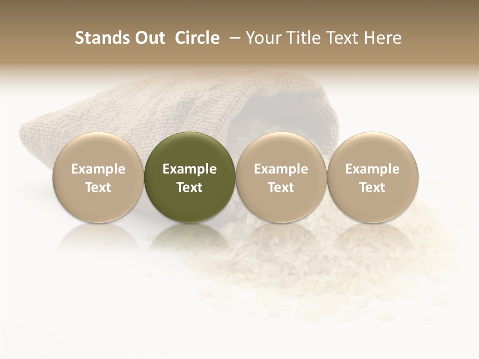 Cloth Macro Grain PowerPoint Template