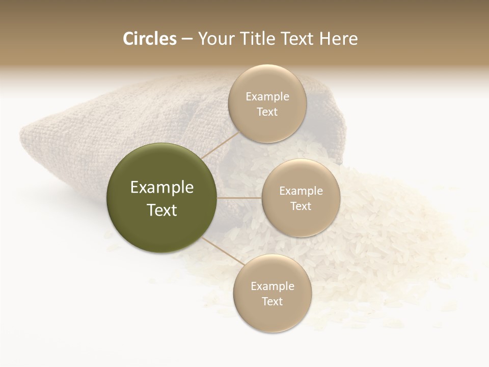 Cloth Macro Grain PowerPoint Template