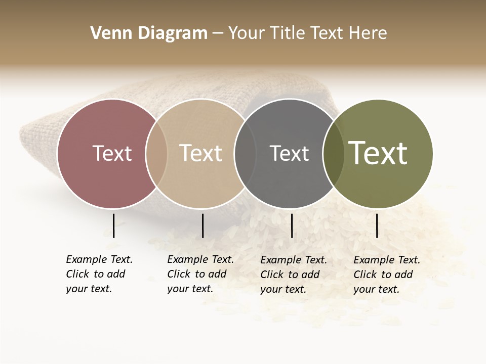 Cloth Macro Grain PowerPoint Template