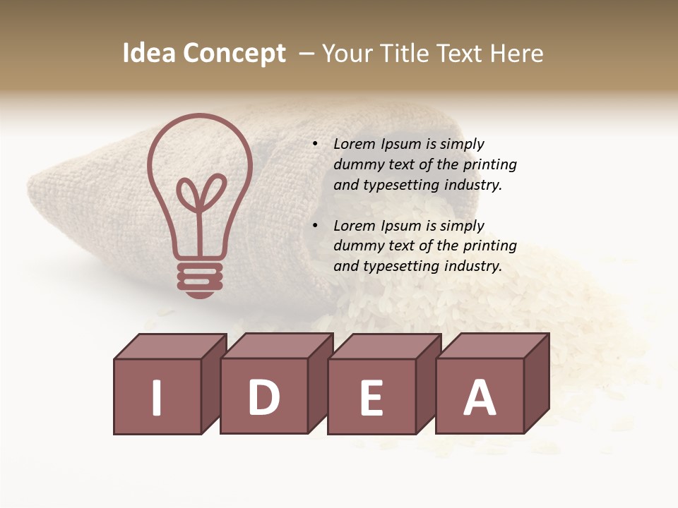 Cloth Macro Grain PowerPoint Template