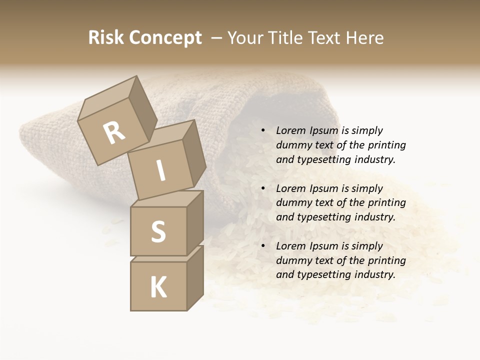 Cloth Macro Grain PowerPoint Template