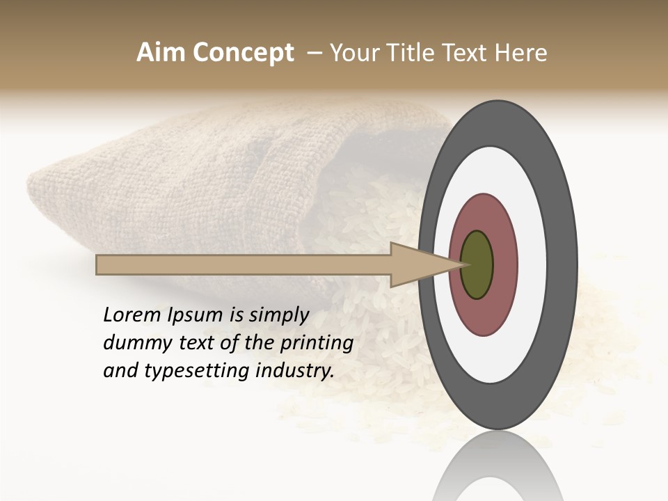 Cloth Macro Grain PowerPoint Template