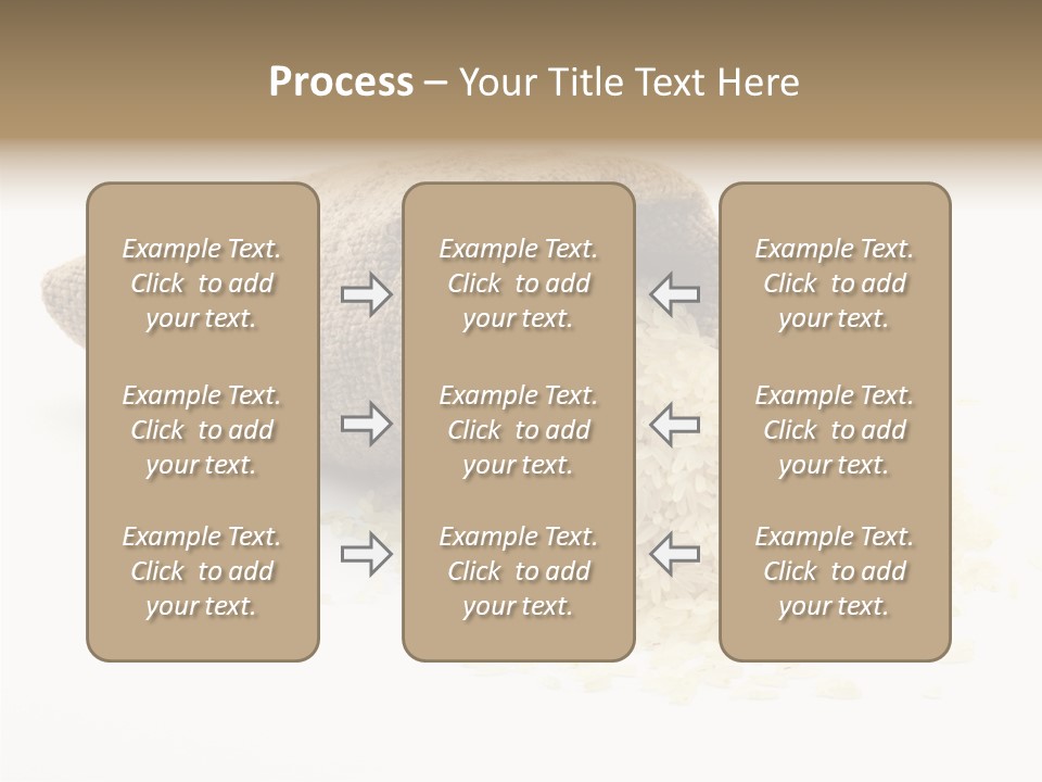 Cloth Macro Grain PowerPoint Template