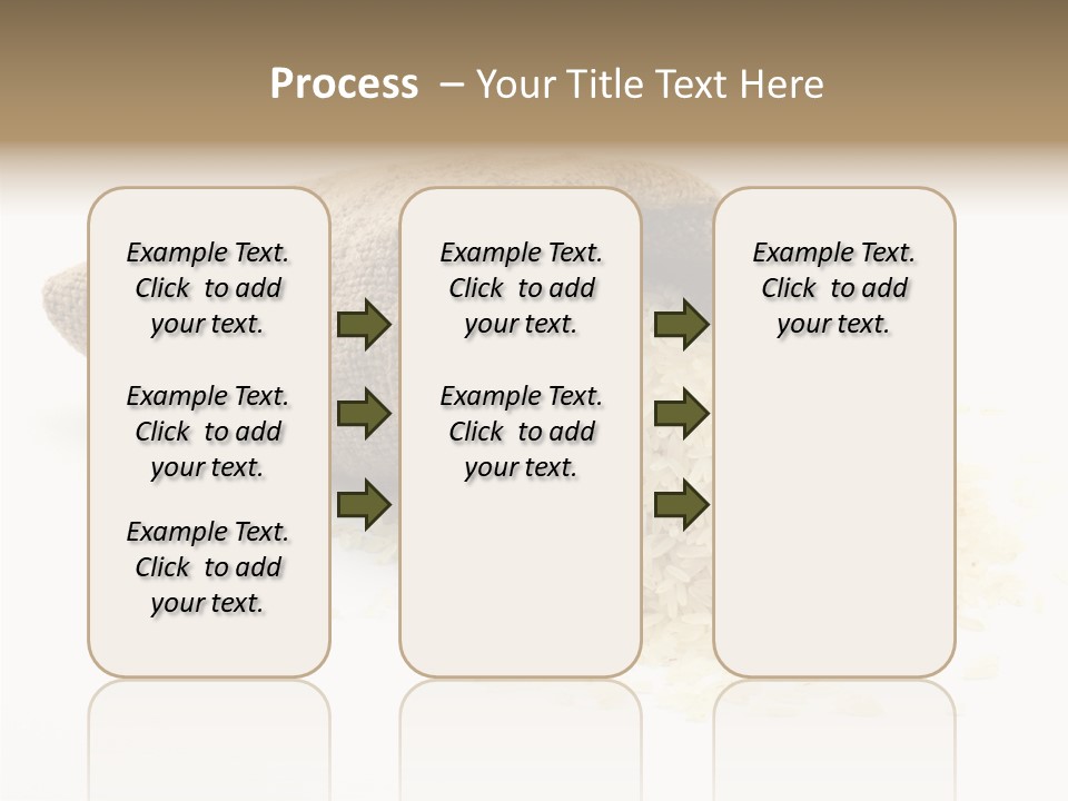 Cloth Macro Grain PowerPoint Template