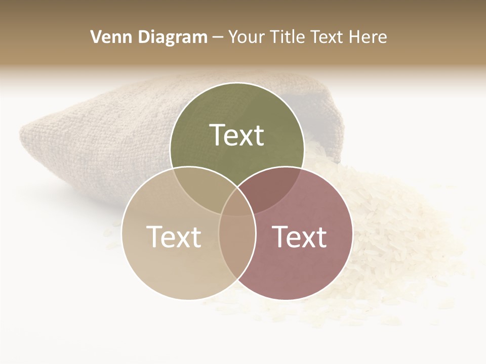 Cloth Macro Grain PowerPoint Template