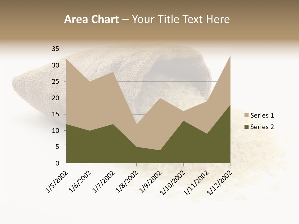 Cloth Macro Grain PowerPoint Template