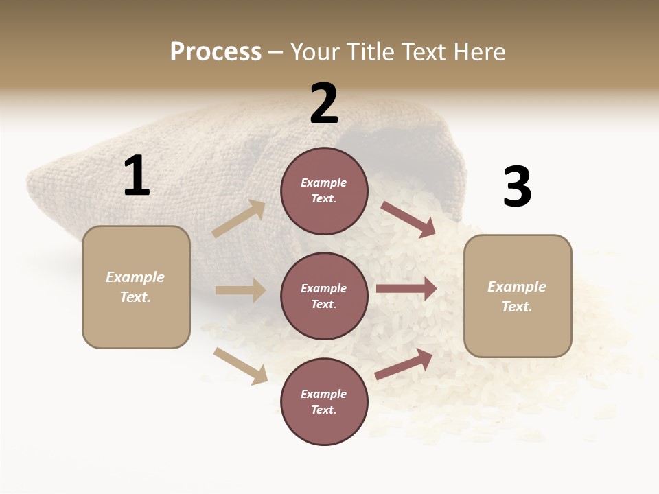 Cloth Macro Grain PowerPoint Template