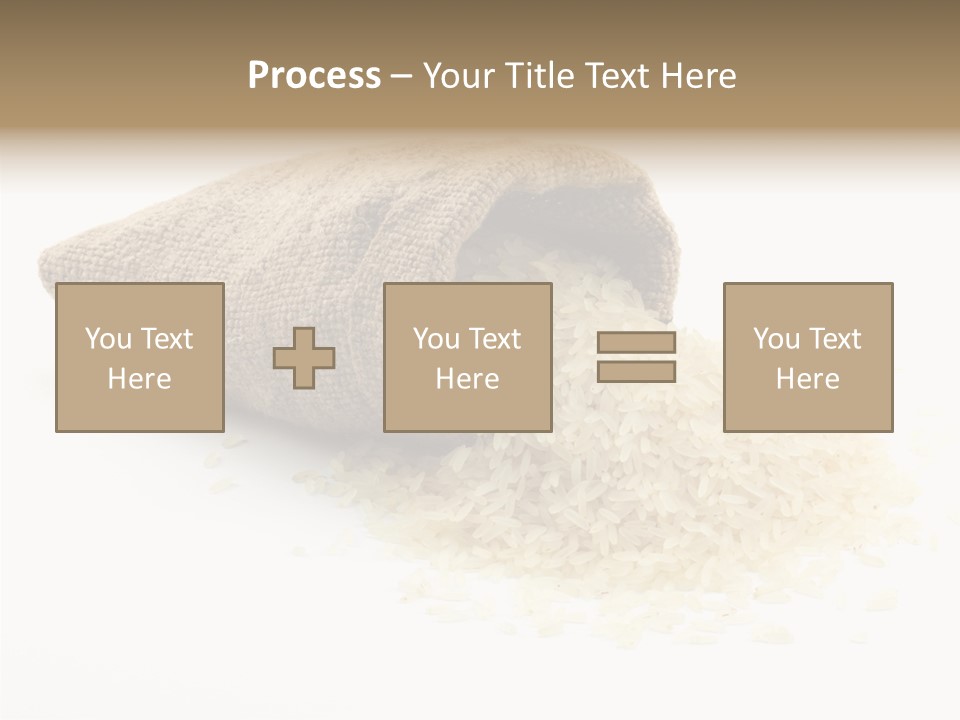 Cloth Macro Grain PowerPoint Template