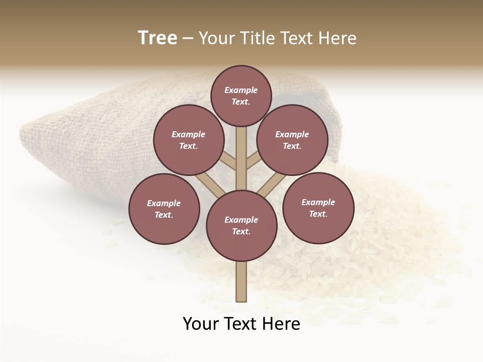 Cloth Macro Grain PowerPoint Template