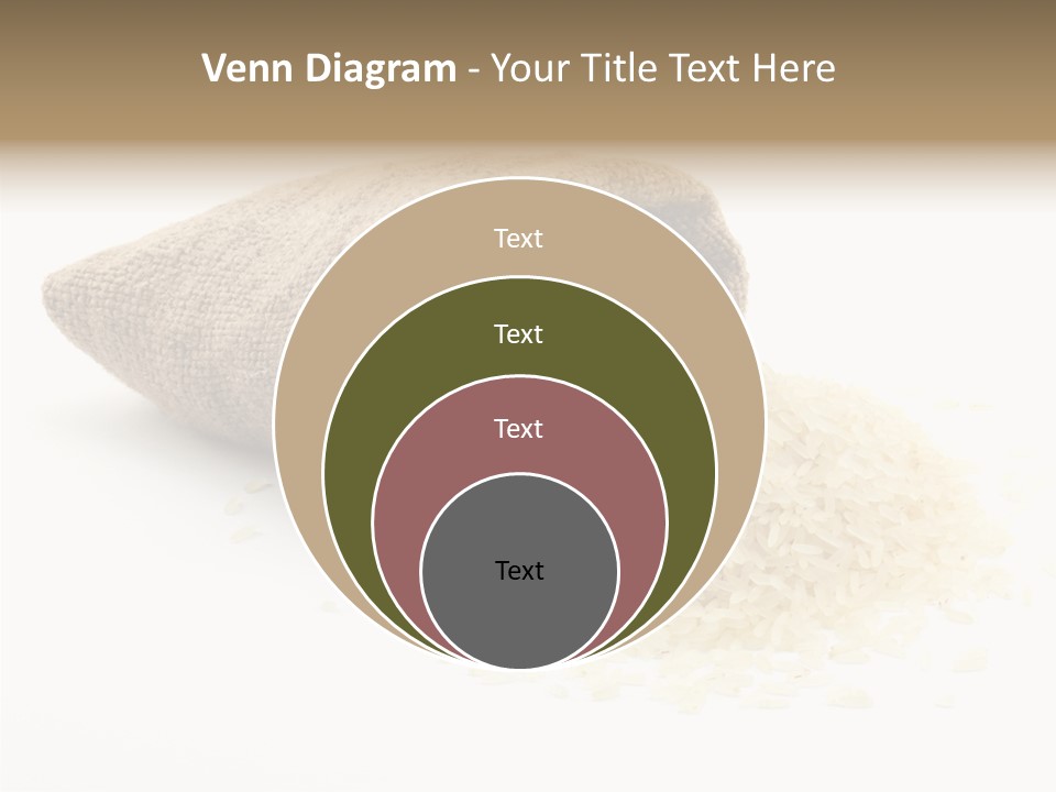 Cloth Macro Grain PowerPoint Template