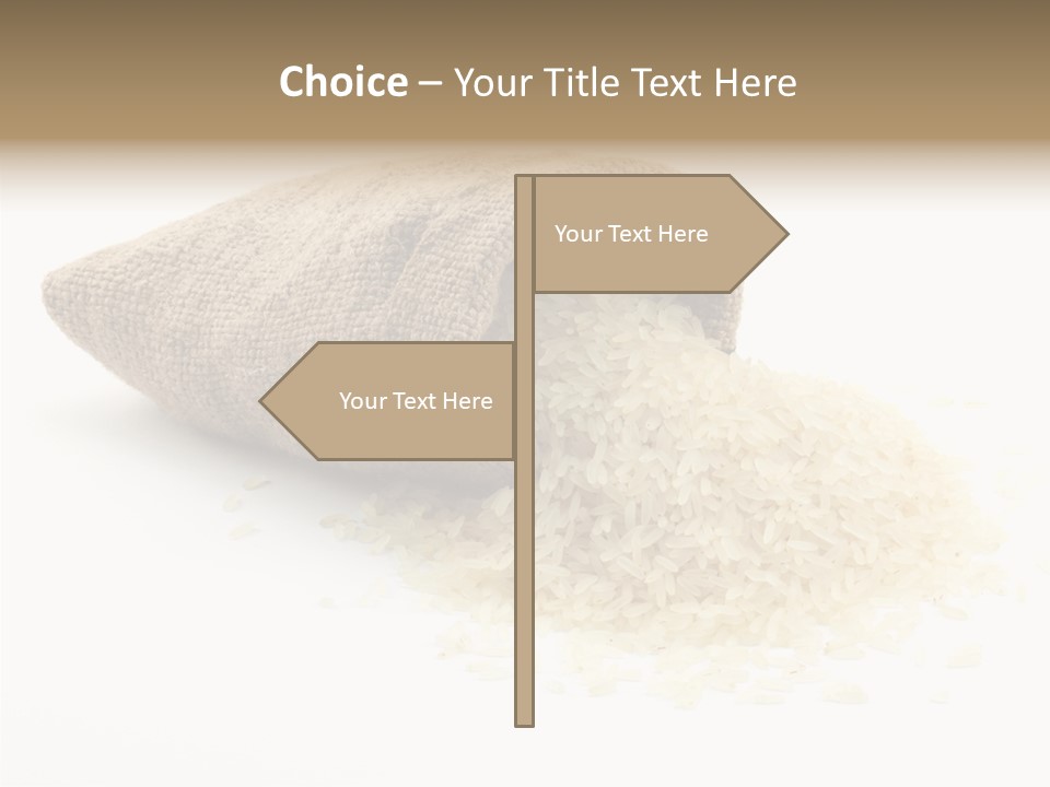 Cloth Macro Grain PowerPoint Template