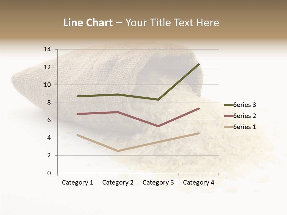 Cloth Macro Grain PowerPoint Template