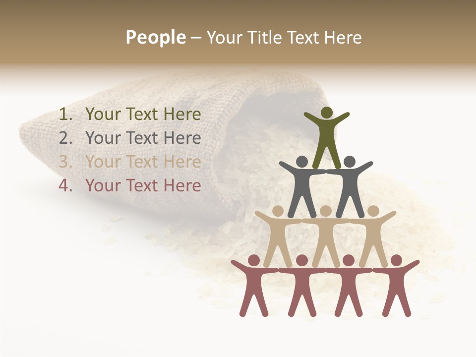 Cloth Macro Grain PowerPoint Template