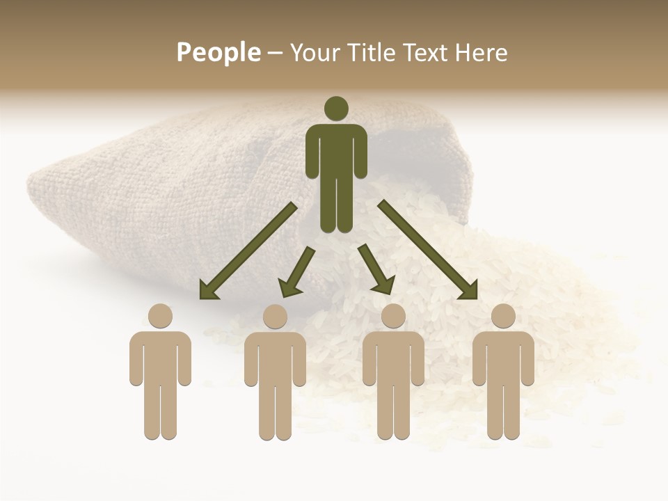 Cloth Macro Grain PowerPoint Template