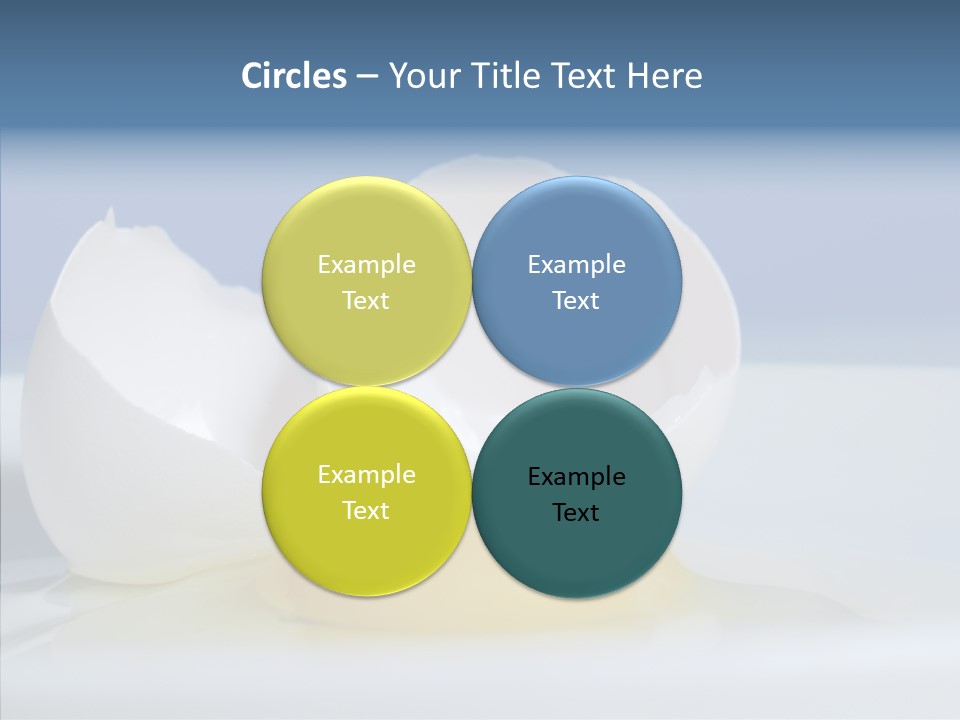 Close Up Yellow Macro PowerPoint Template