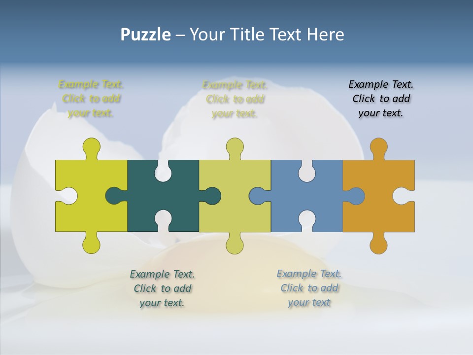 Close Up Yellow Macro PowerPoint Template