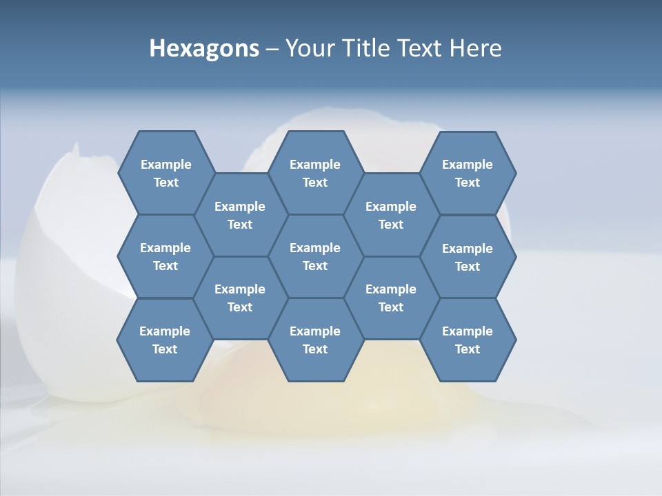 Close Up Yellow Macro PowerPoint Template