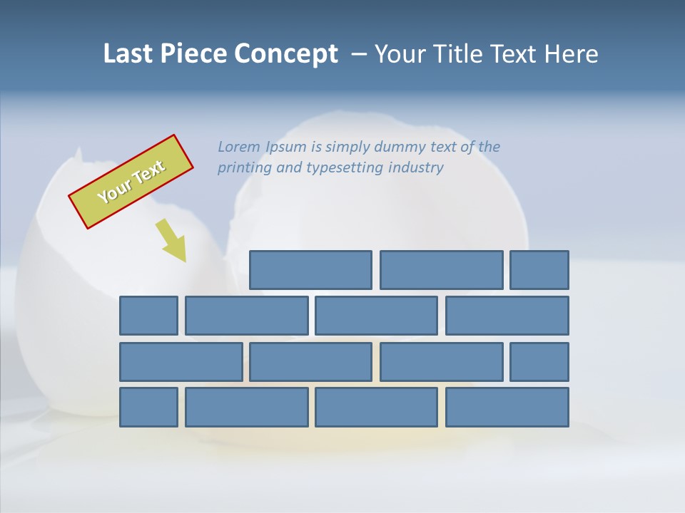 Close Up Yellow Macro PowerPoint Template
