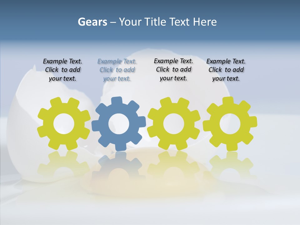 Close Up Yellow Macro PowerPoint Template