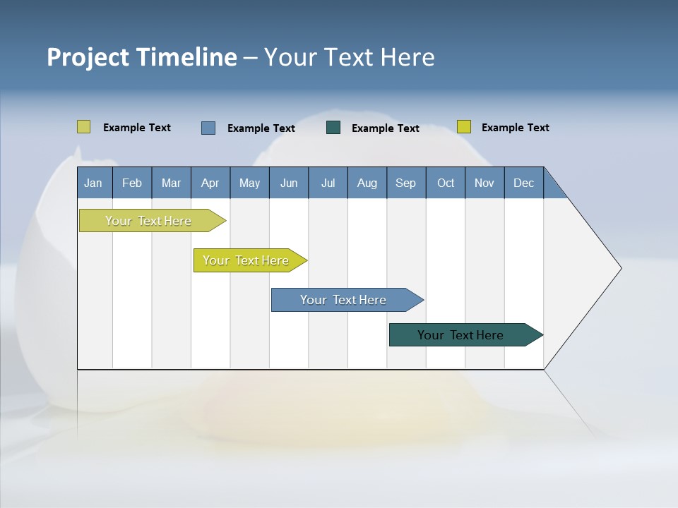 Close Up Yellow Macro PowerPoint Template
