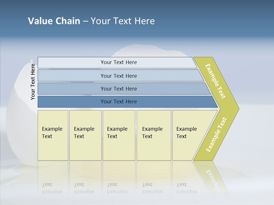Close Up Yellow Macro PowerPoint Template