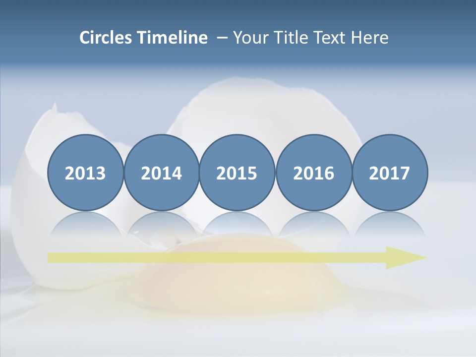 Close Up Yellow Macro PowerPoint Template