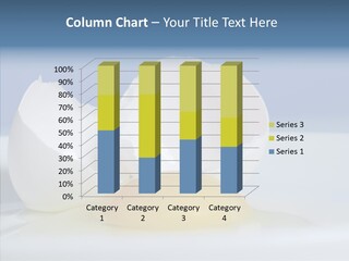 Close Up Yellow Macro PowerPoint Template
