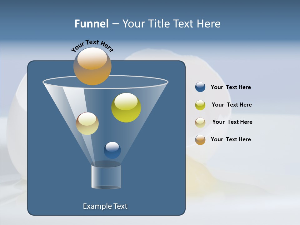 Close Up Yellow Macro PowerPoint Template
