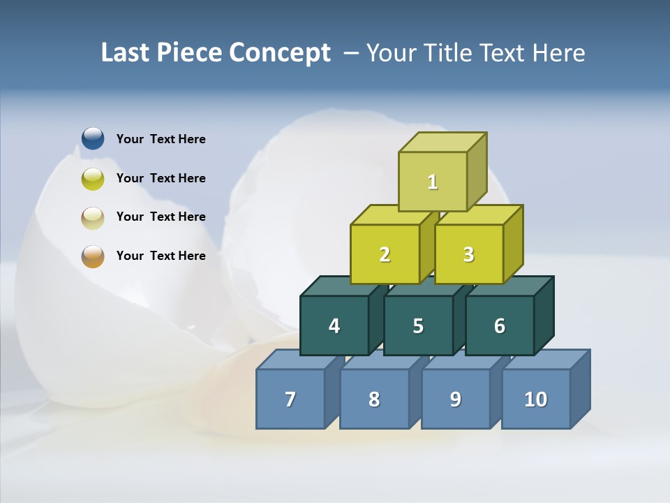 Close Up Yellow Macro PowerPoint Template