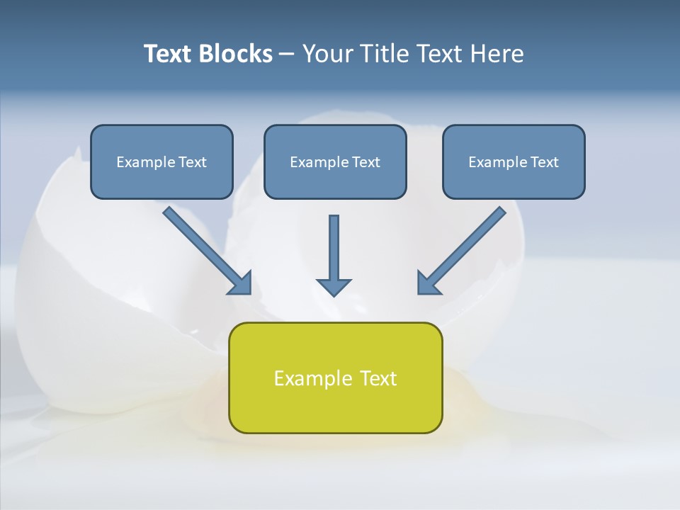 Close Up Yellow Macro PowerPoint Template