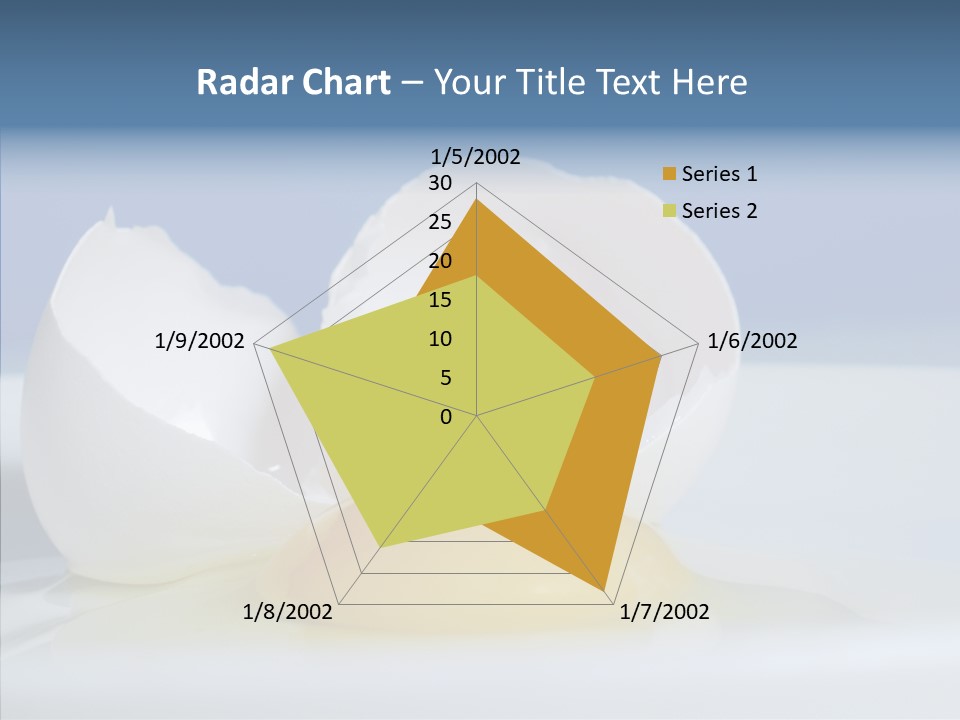 Close Up Yellow Macro PowerPoint Template