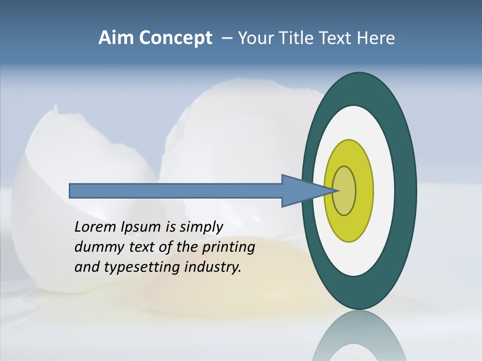 Close Up Yellow Macro PowerPoint Template