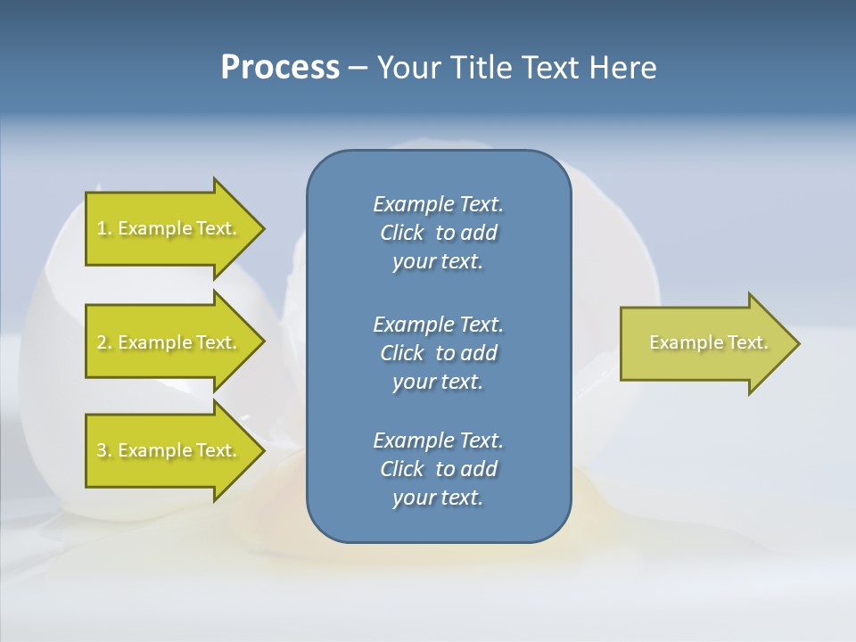 Close Up Yellow Macro PowerPoint Template