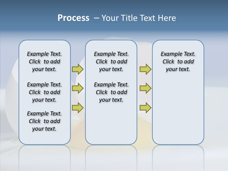 Close Up Yellow Macro PowerPoint Template