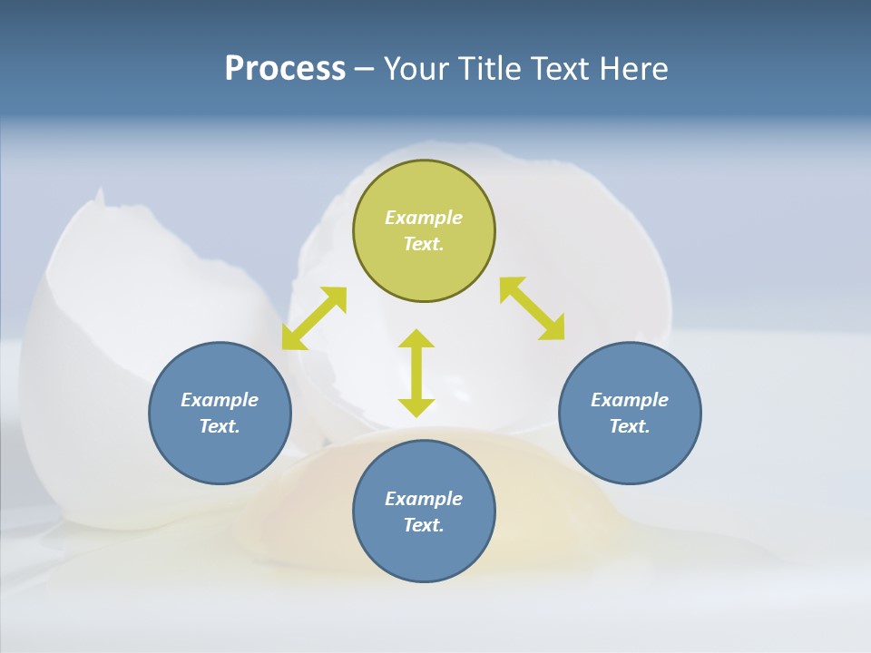 Close Up Yellow Macro PowerPoint Template