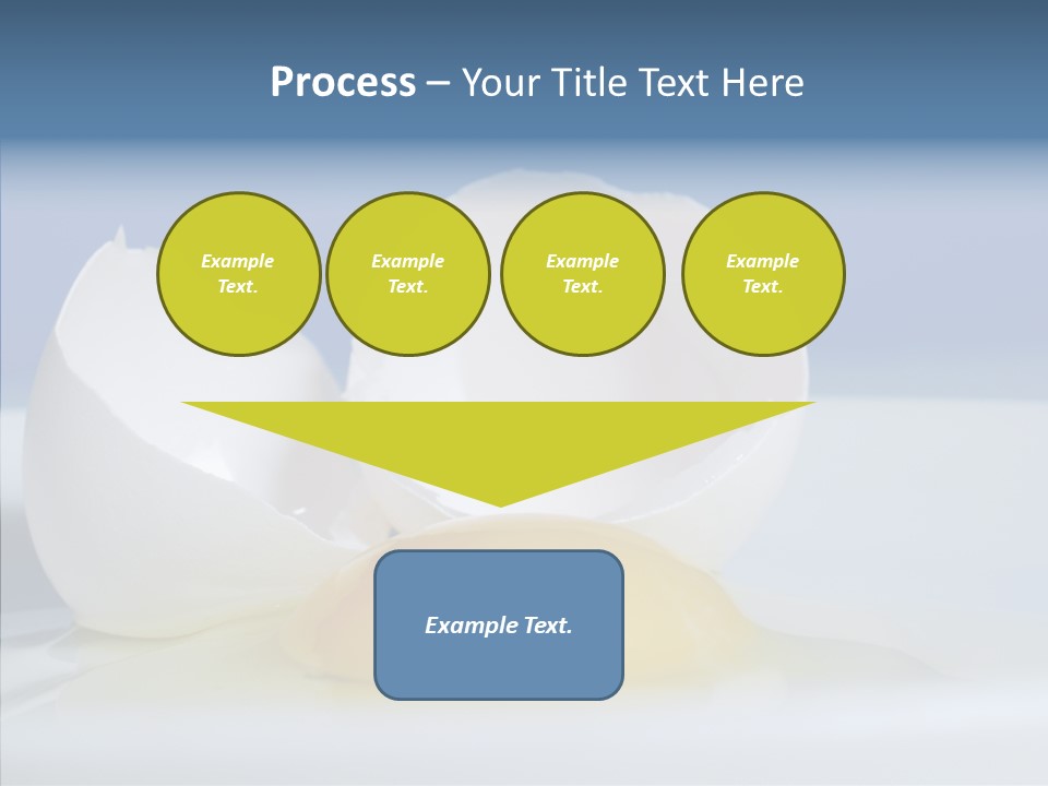 Close Up Yellow Macro PowerPoint Template